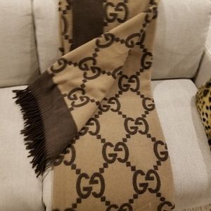 Authentic Gucci Throw Blanket